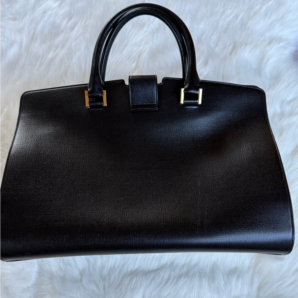 Yves Saint Laurent Classic Y Cabas Tote Handbag - Picture 3 of 7